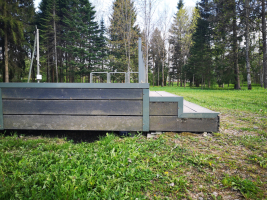 56.687033, 25.968432 - parks, kas radīts par godu  jaunlatviešu kustības dalībniekam, dzejniekam un publicistam. 2018.gadā Eiropas Lauksaimniecības fondu lauku attīstībai atbalstītā projekta ietvaros tas tika uzlabots un atjaunots. Iesakām tuvāk aplūkot parkā izvietoto skatuvi un vietu, kur skatuve savienojas ar pakāpieniem…